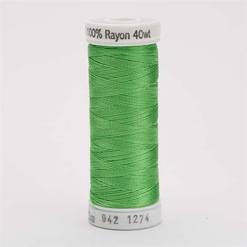 Sulky 40 wt 250 Yard Rayon Thread - 942-1274 - Nile Green