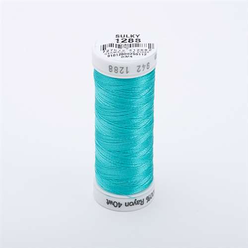 Sulky 40 wt 250 Yard Rayon Thread - 942-1288 - Aqua