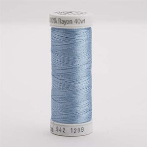 Sulky 40 wt 250 Yard Rayon Thread - 942-1289 - Ice Blue