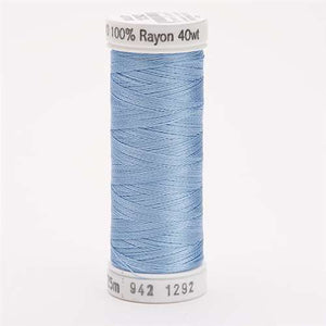 Sulky 40 wt 250 Yard Rayon Thread - 942-1292 - Heron Blue