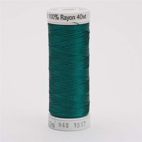 Sulky 40 wt 250 Yard Rayon Thread - 942-1517 - Coachman Green