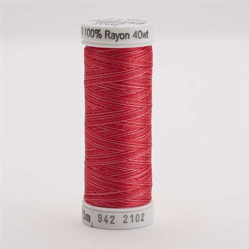 Sulky 40 wt 250 Yard Rayon Thread - 942-2102 - Roses Var.