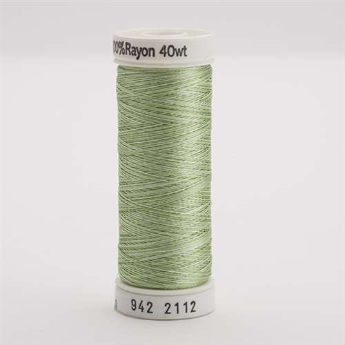 Sulky 40 wt 250 Yard Rayon Thread - 942-2112 - Mint Green Var