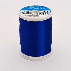 Sulky 40 wt 850 Yard Rayon Thread - 943-0572 - Blue Ribbon