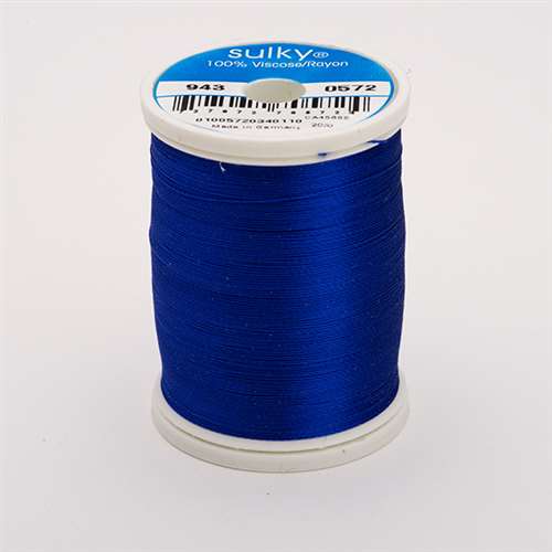 Sulky 40 wt 850 Yard Rayon Thread - 943-0572 - Blue Ribbon