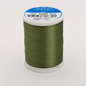 Sulky 40 wt 850 Yard Rayon Thread - 943-0630 - Moss Green