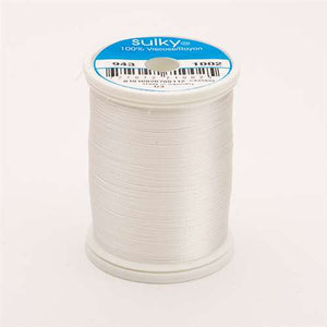 Sulky 40 wt 850 Yard Rayon Thread - 943-1002 - Soft White