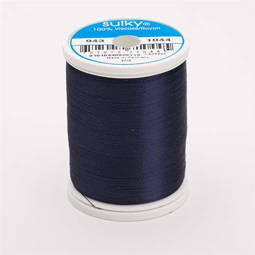 Sulky 40 wt 850 Yard Rayon Thread - 943-1044 - Midnight Blue