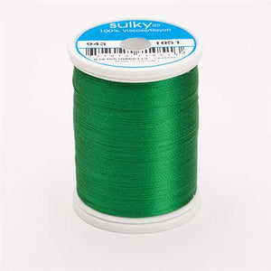 Sulky 40 wt 850 Yard Rayon Thread - 943-1051 - Xmas Green