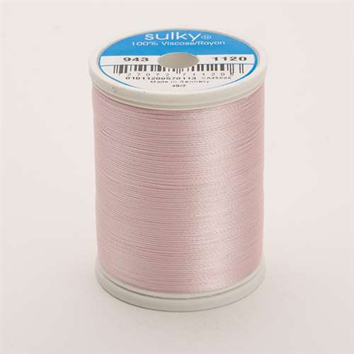 Sulky 40 wt 850 Yard Rayon Thread - 943-1120 - Pale Pink