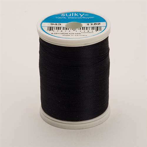 Sulky 40 wt 850 Yard Rayon Thread - 943-1182 - Blue Black