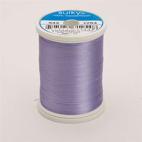 Sulky 40 wt 850 Yard Rayon Thread - 943-1254 - Dusty Lavender