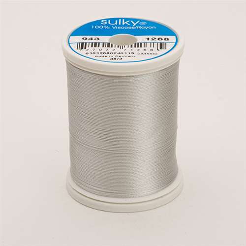 Sulky 40 wt 850 Yard Rayon Thread - 943-1268 - Lt Gray Khaki – Carolina ...