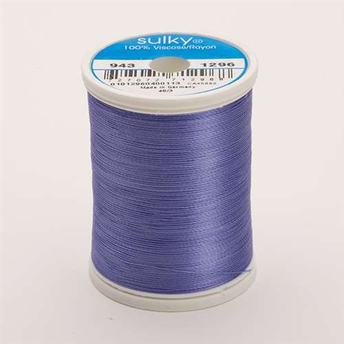 Sulky 40 wt 850 Yard Rayon Thread - 943-1296 - Hyacinth
