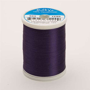 Sulky 40 wt 850 Yard Rayon Thread - 943-1299 - Purple Shadow