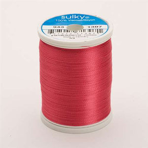 Sulky 40 wt 850 Yard Rayon Thread - 943-1307 - Petal Pink