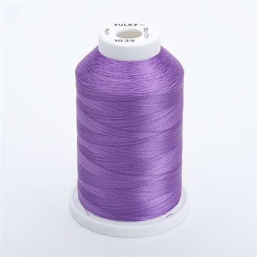 Sulky 40 wt 1500 Yard Rayon Thread - 944-1032 - Medium Purple