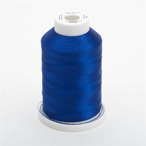 Sulky 40 wt 250 Yard Rayon Thread - 942-1182 - Blue Black – Carolina Thread  Place