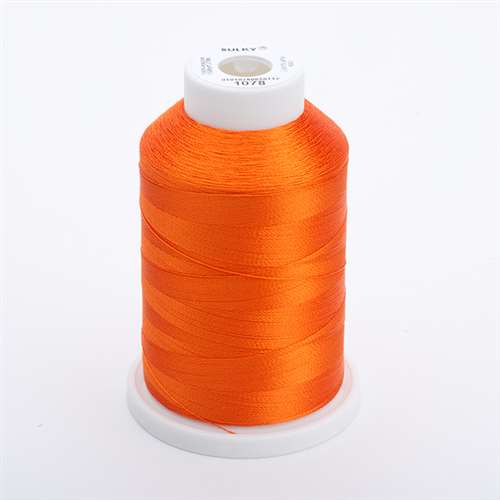 Sulky 40 wt 1500 Yard Rayon Thread - 944-1078 - Tangerine