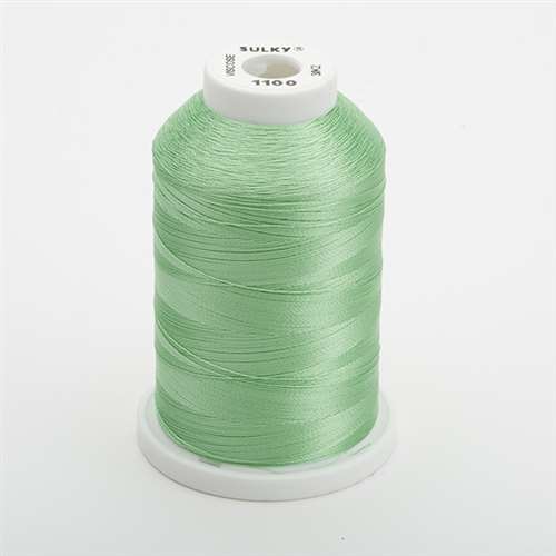 Sulky 40 wt 1500 Yard Rayon Thread - 944-1100 - Light Grass Green