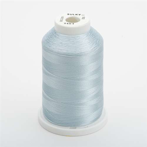 Sulky 40 wt 250 Yard Rayon Thread - 942-1182 - Blue Black – Carolina Thread  Place