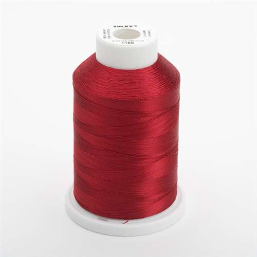 Sulky 40 wt 1500 Yard Rayon Thread - 944-1169 - Bayberry Red